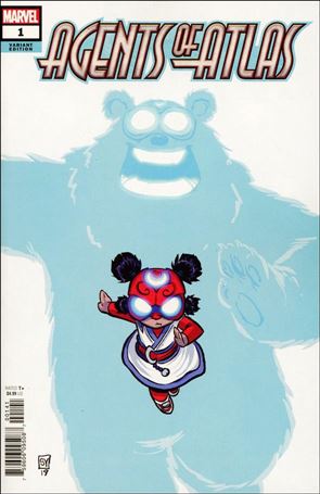 Agents of Atlas (2019) issue 1-D Skottie Young Baby Cover