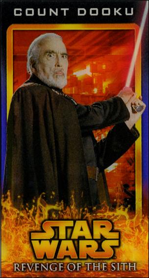 Star Wars: Revenge of the Sith Widevision (Flix-Pix Lenticular Motion Subset) card 8 Count Dooku