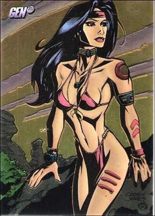 Gen13: Series 1 (Base Set) card 50 Rainmaker on the Reservation