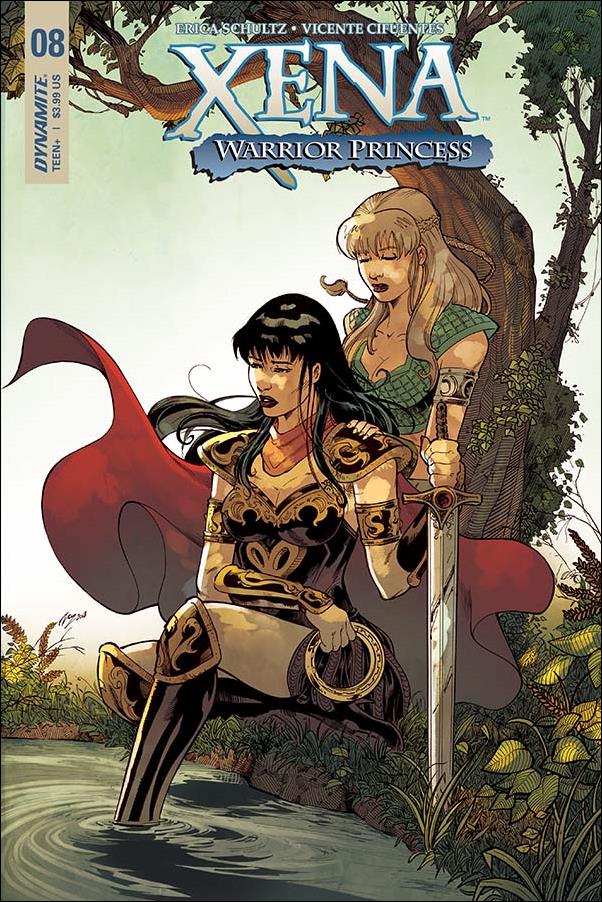 Xena: Warrior Princess (2018) issue 8 Xena & Gabrielle Cover