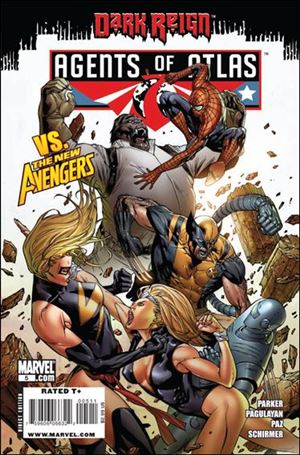 Agents of Atlas (2009) issue 5 Billy Tan Cover