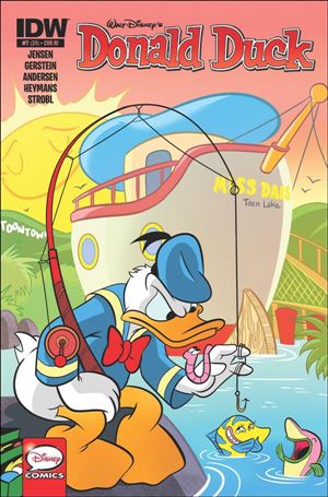 Donald Duck issue 7-C Derek Charm 1:25 Cover