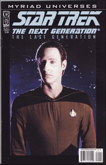 Star Trek: The Next Generation: The Last Generation issue 1-B Photo Cover