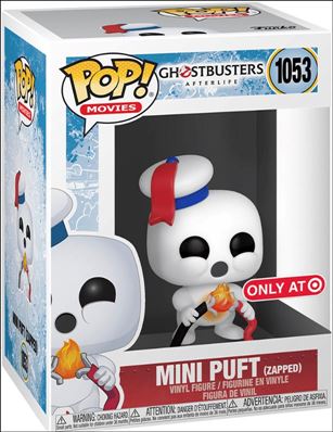 POP! Movies figure 1053 Mini Puft (Zapped) Target Exclusive