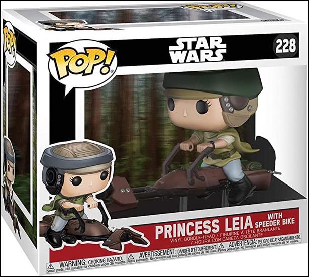 POP! Star Wars figure 228 Princess Leia with Speeder Bike