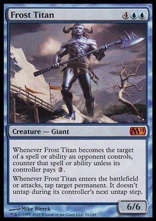 Magic the Gathering: 2011 Core Set (Base Set) card 55 Frost Titan