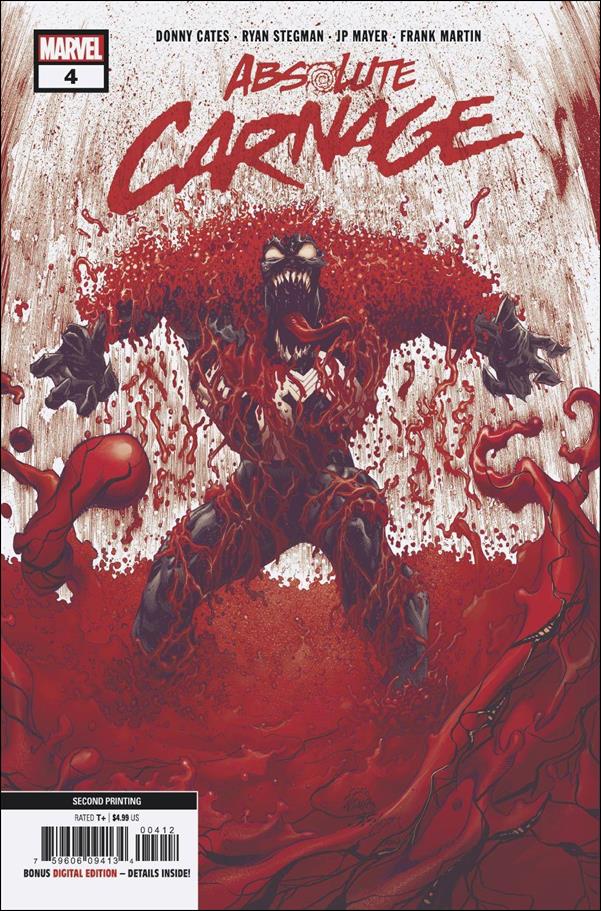 Absolute Carnage issue 4-J Ryan Stegman Cover (2nd Printing)