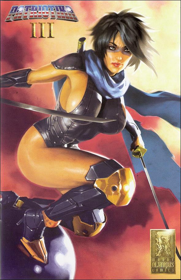 Patriotika (2017) issue 3-D Alex Ronald "Blades of Zero G" Cover