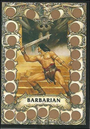 Battle Cards (Base Set) card 61 Barbarian