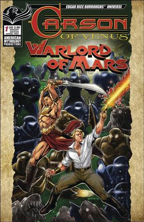 Carson of Venus / Warlord of Mars issue 1-B Cyrus Mesarcia Cover