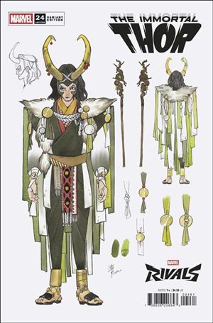 Immortal Thor issue 24-F Peach Momoko Marvel Rivals Cover