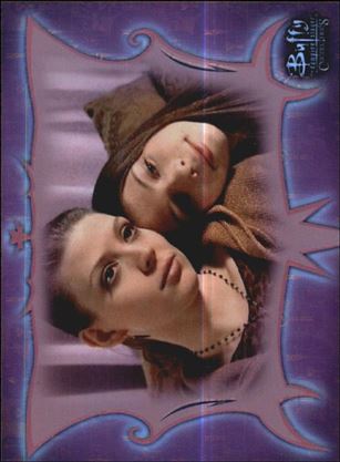 Buffy the Vampire Slayer: Connections (Base Set) card 66 Dawn + Tara: Understanding Connection