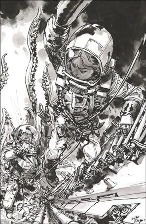 Deep Beyond issue 3-F Kim Jung Gi Virgin Black & White Cover