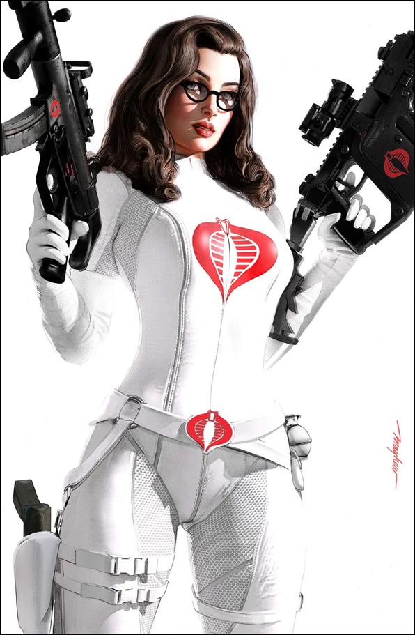 G.I. Joe: A Real American Hero issue 273-E Mike Mayhew East Side Comics White Cover 1/500