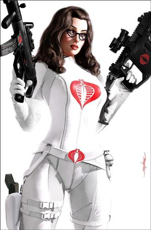 G.I. Joe: A Real American Hero issue 273-E Mike Mayhew East Side Comics White Cover 1/500