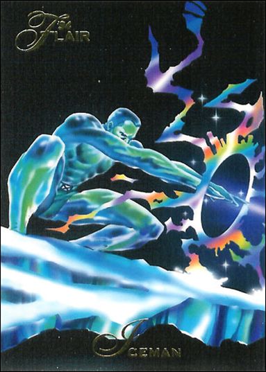 Marvel Annual Flair '94 (Base Set) card 51 Iceman