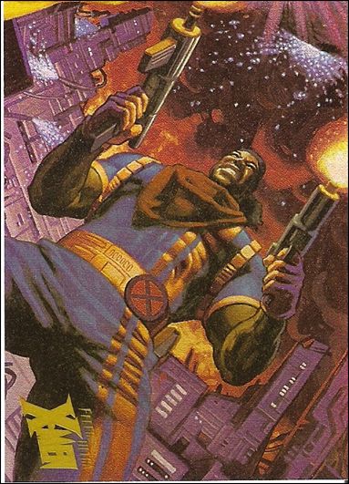 1996 Fleer Ultra X-Men: Wolverine (Holoflash Subset) card 3 Bishop