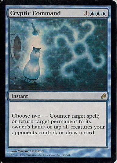 Magic the Gathering: Lorwyn (Base Set) card 56 Cryptic Command