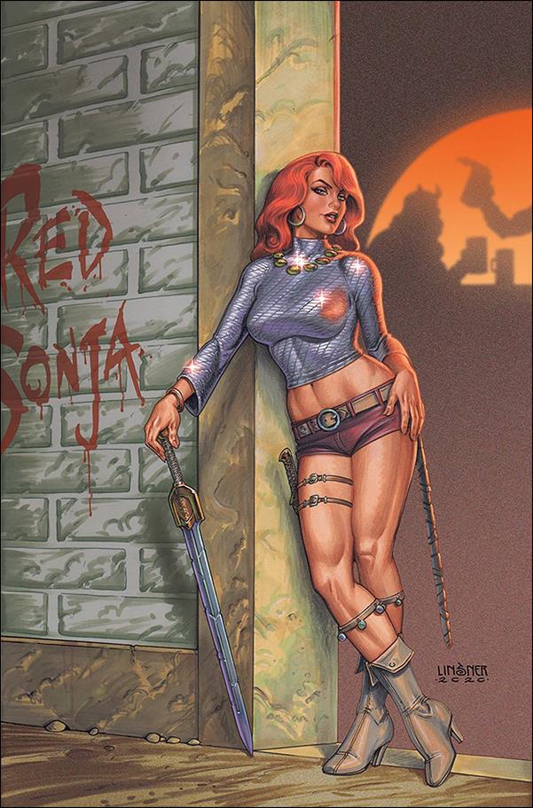 Red Sonja (2019) issue 25-R Joseph Michael Linsner Virgin Cover