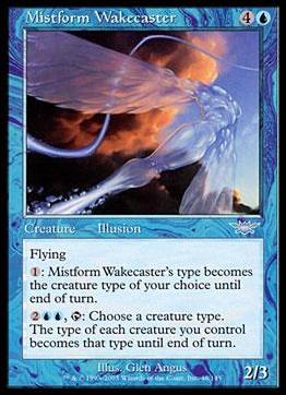 Magic the Gathering: Legions (Base Set) card 48 Mistform Wakecaster