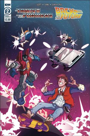 Transformers/Back to the Future issue 2-B Phil Murphy Cover