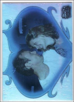 Buffy the Vampire Slayer: Connections (Parallel Foil Base Set) card BC-51 Giles + Joyce: Magical Connection