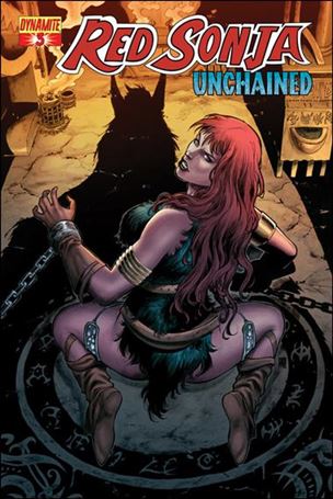 Red Sonja: Unchained issue 3-C Walter Geovani Subscription Cover