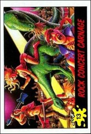 Dinosaurs Attack! (Base Set) card 13 Rock Concert Carnage