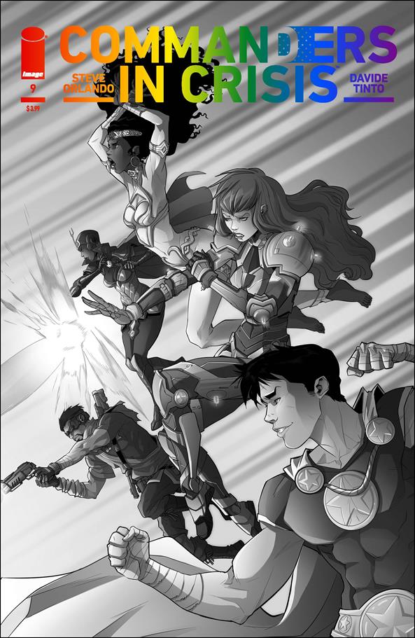 Commanders in Crisis issue 9-E Davide Tinto Pride Month Cover