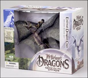 McFarlane's Dragons Series 2: Quest For The Lost King Deluxe Box Set Cover Image 1