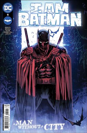I am Batman issue 5 Ken Lashley Cover