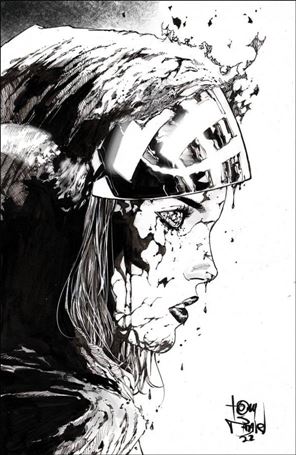 Nocterra issue 14-C Tony S. Daniel B&W Virgin Cover
