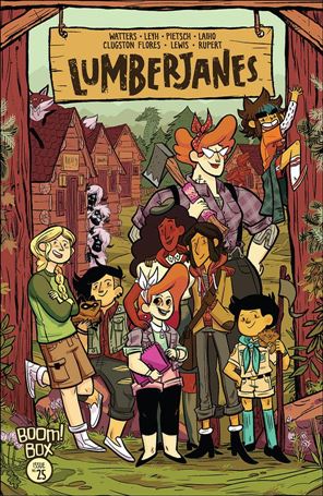 Lumberjanes issue 25 Brooke Allen Cover