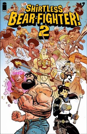 Shirtless Bear-Fighter 2 issue 7-B Nil Vendrell Cover