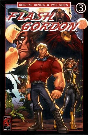 Flash Gordon (2008) issue 3-D 1st Look Cover