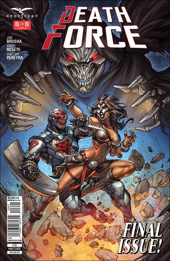 Death Force issue 6-B Paolo Pantalena Cover