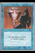 Magic the Gathering: 4th Edition (Base Set) card 111 Unsummon