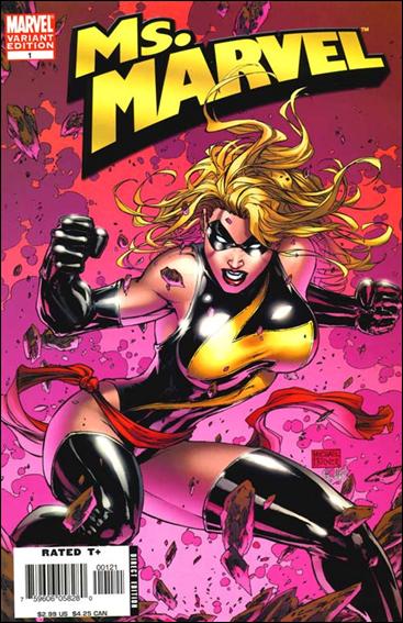 Ms. Marvel (2006) issue 1-B Michael Turner 1:15 Color Cover