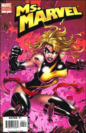 Ms. Marvel (2006) issue 1-B Michael Turner 1:15 Color Cover