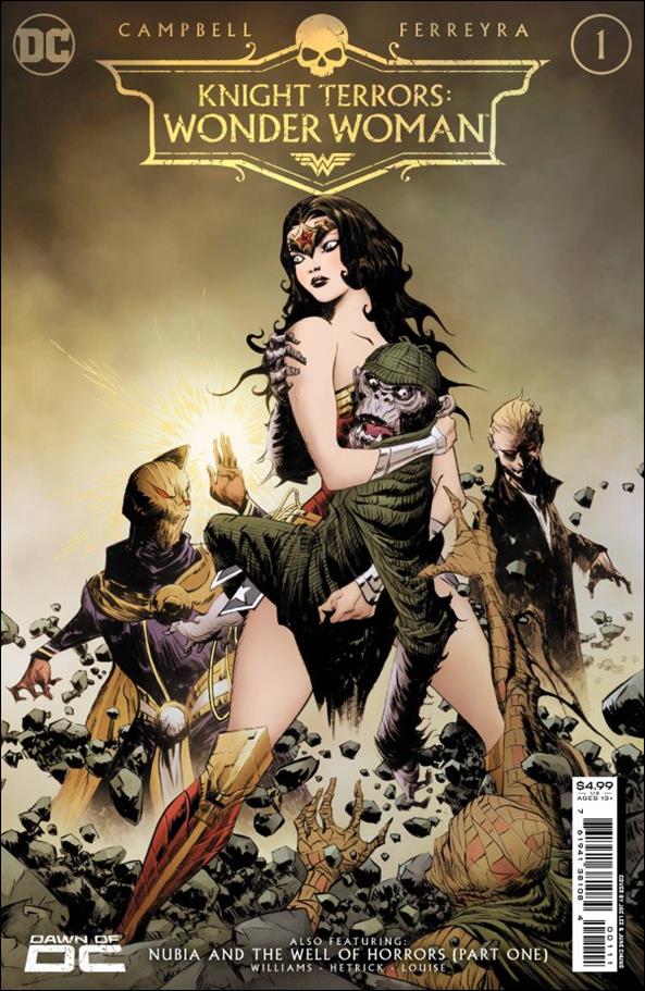Knight Terrors: Wonder Woman issue 1 Jae Lee Cover