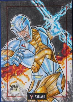 2013 Valiant Comics Preview Trading Card Set (Sketch Card Subset) card JSa-01