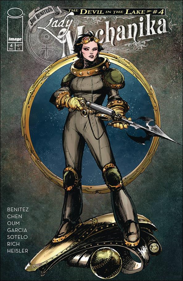 Lady Mechanika: The Devil in the Lake issue 4 Joe Benitez Cover