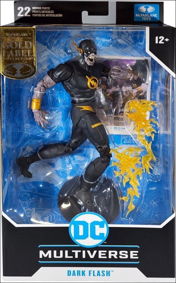 McFarlane DC Multiverse (Gold Label) issue NN 14 Dark Flash (Speed Metal)