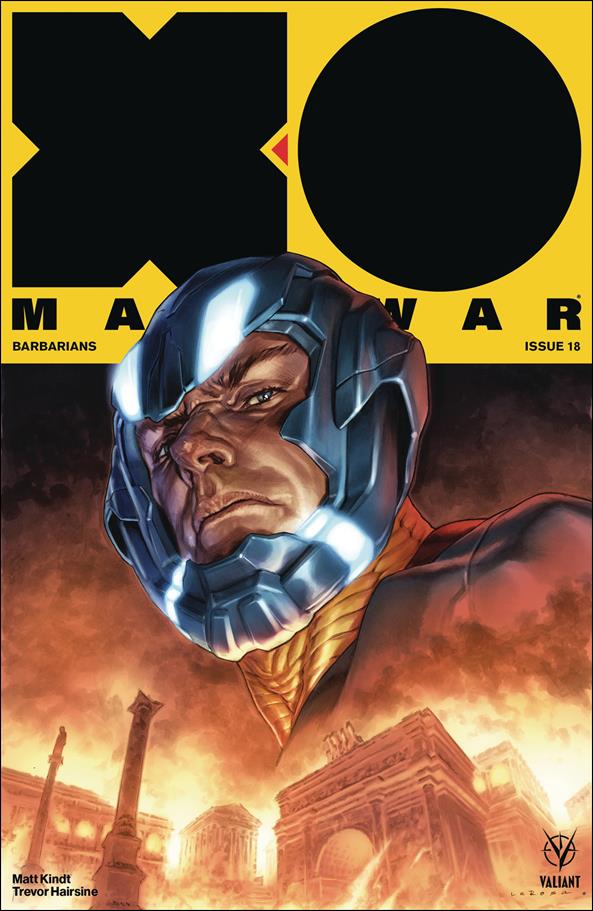 X-O Manowar (2017) issue 18 Lewis LaRosa Cover