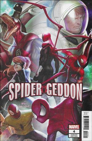 Spider-Geddon issue 4-B InHyuk Lee Connecting Cover