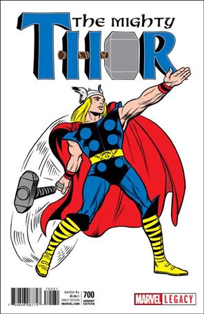 Mighty Thor (2016) issue 700-G Jack Kirby 1965 T-Shirt 1:50 Cover