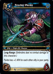 World of Warcraft: March of the Legion (Base Set) card 168 Tracker Pardo