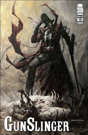 Gunslinger Spawn issue 15 Puppeteer Lee Cover