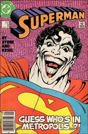 Superman (1987) issue 9-B Newsstand Cover