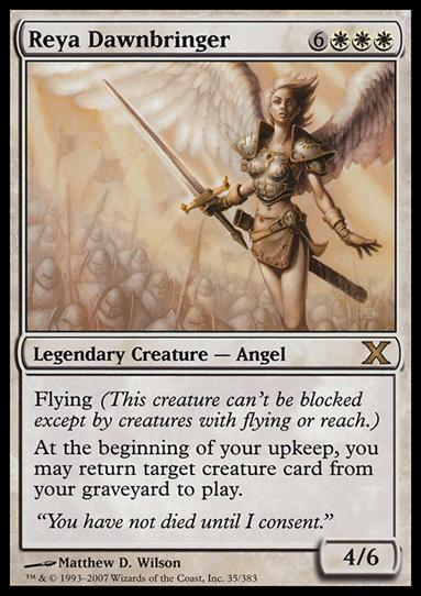 Magic the Gathering: 10th Edition (Base Set) card 35 Reya Dawnbringer